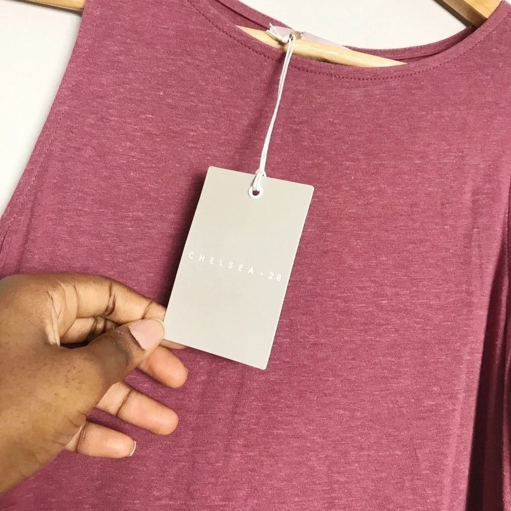Chelsea28 Asymmetrical Tank Dress - Picture 7 of 9